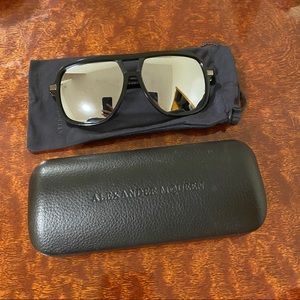 Alexander McQueen Aviator Sunglasses